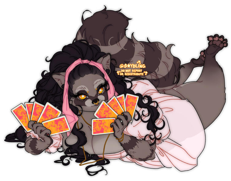 Raccoon Fursona, 2023